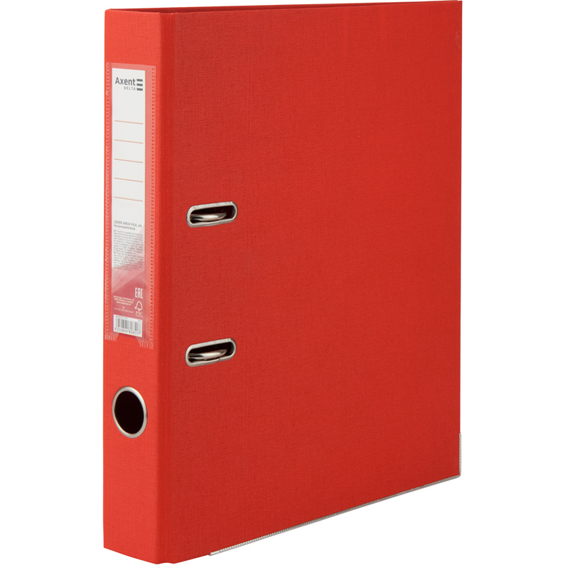 Папка-реєстратор DELTA А4 50 мм двостор. червона (D1711-06C)